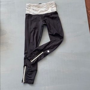 LULULEMON Cropped pant size 2 black